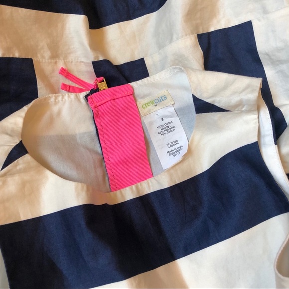J. Crew Cuts Girls Striped Dress in Size 3 - Picture 7 of 7